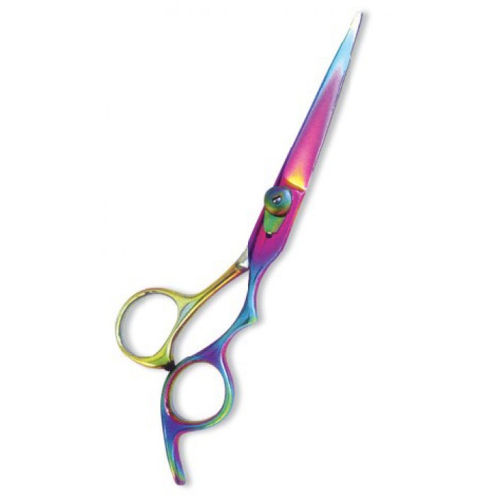 Professional Hair Cutting Scissor with razor edge. Multicolor Coating