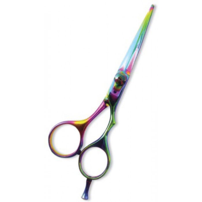 Professional Hair Cutting Scissor with razor edge. Multicolor Coating