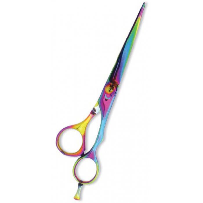 Professional Hair Cutting Scissor with razor edge. Multicolor Coating