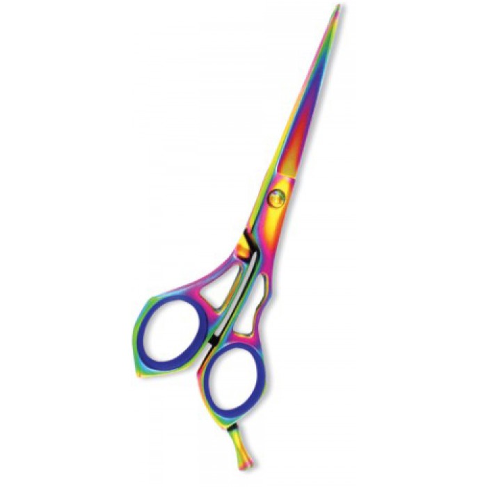 Professional Hair Cutting Scissor with razor edge. Multicolor Coating