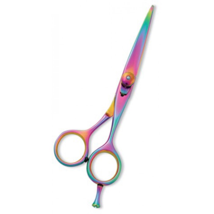 Professional Hair Cutting Scissor with razor edge. Multicolor Coating