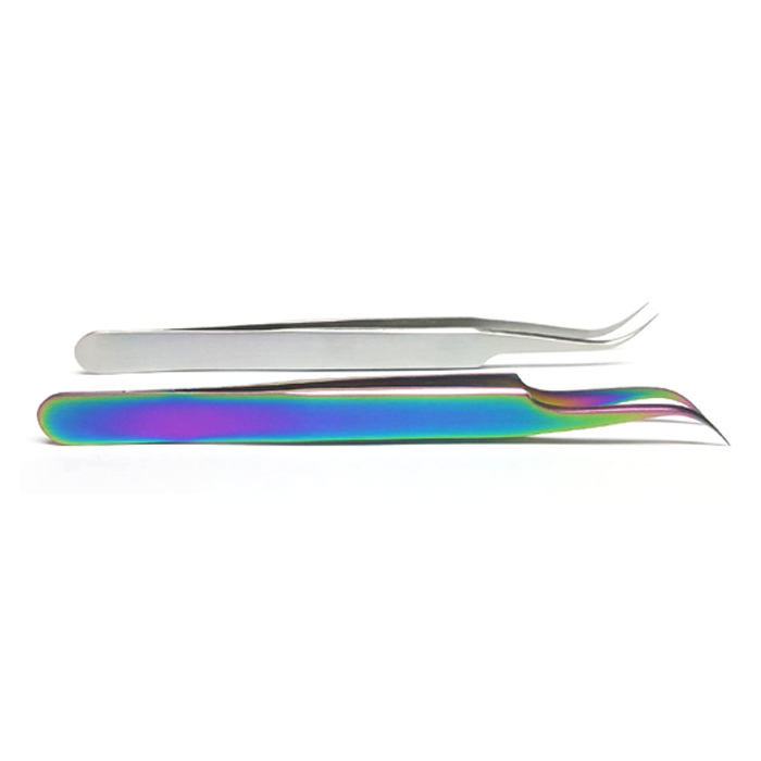 Volume Tweezer With Curved Tip